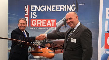 Airbus Bird of Prey launch RIAT